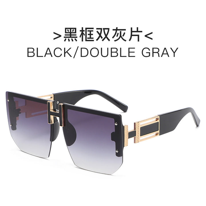 Women futuristic square sunglasses Kalsten