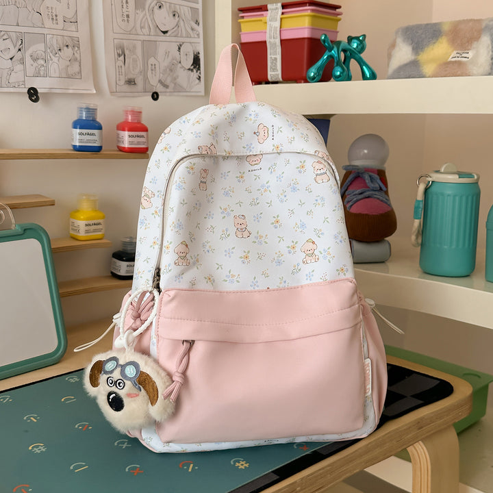 Cute Cartoon Animal Print Backpack Kalsten