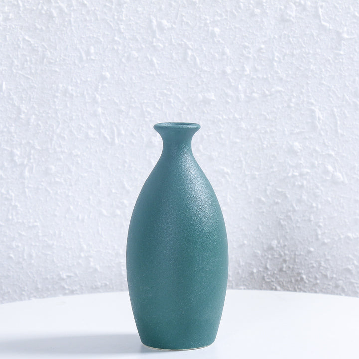 Minimalist Textured Ceramic Flower Vase Kalsten