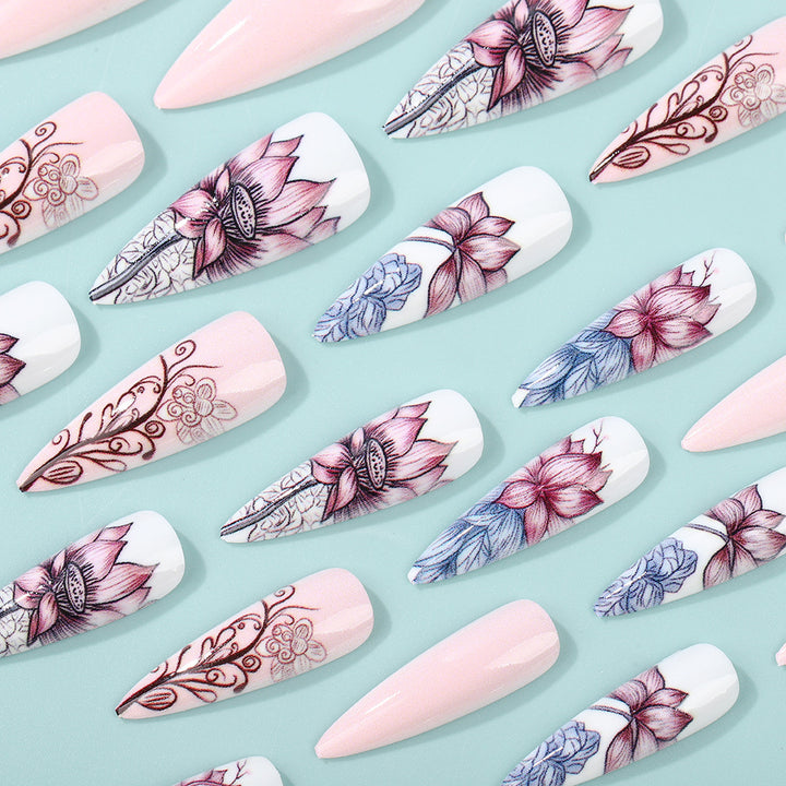 Artificial nails in floral design Kalsten