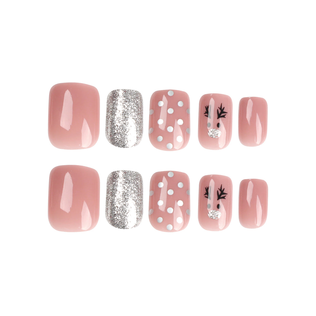 Artful Nail Art with Festive Accents Kalsten