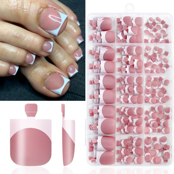 Premium Quality French Tip Press-On Nails Kalsten