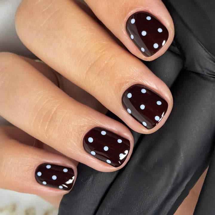 Artful Nail Art with Playful Dot Design Kalsten