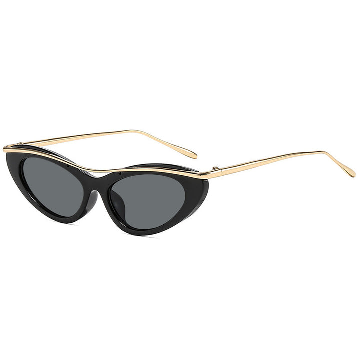 Women's Cat-Eye Sunglasses with Elegant Metal Frame Kalsten