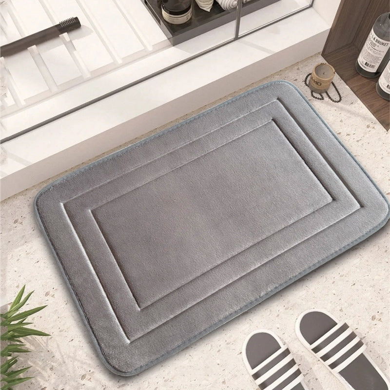 Soft Plush Rectangle Bath Mat Kalsten