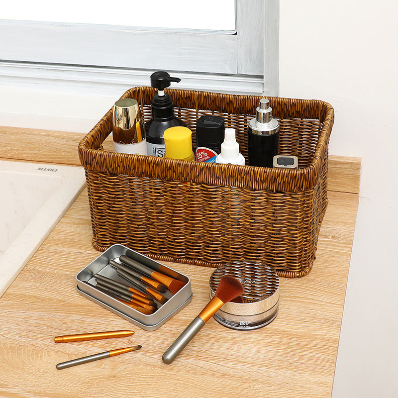 Handwoven Rustic Storage Basket Kalsten