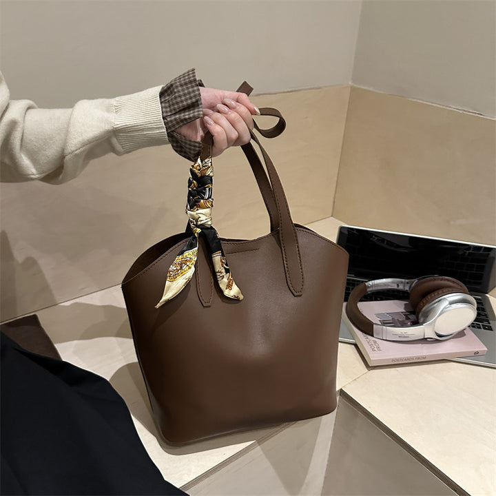 WoChic Designer Tote Bag with Stylish Scarf Kalsten