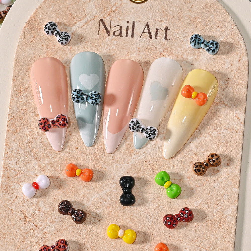 Decorative Resin Bow Charms