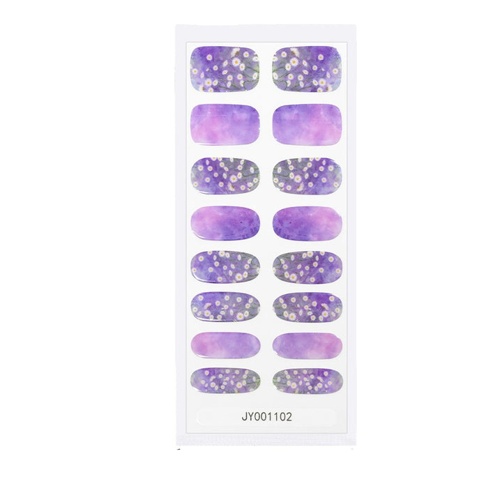 Floral Design Nail Wraps