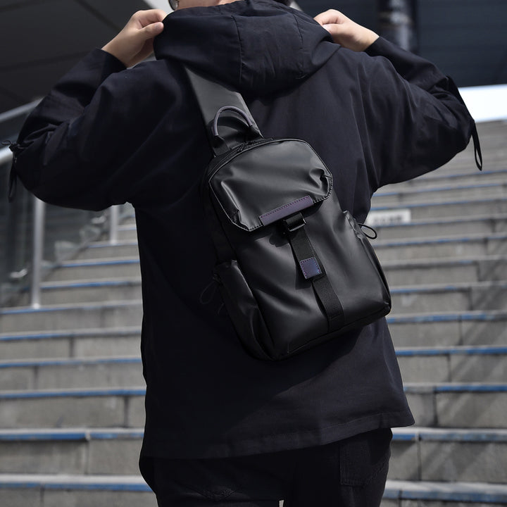 Sling Backpack with Versatile and Functional Pocket Design Kalsten
