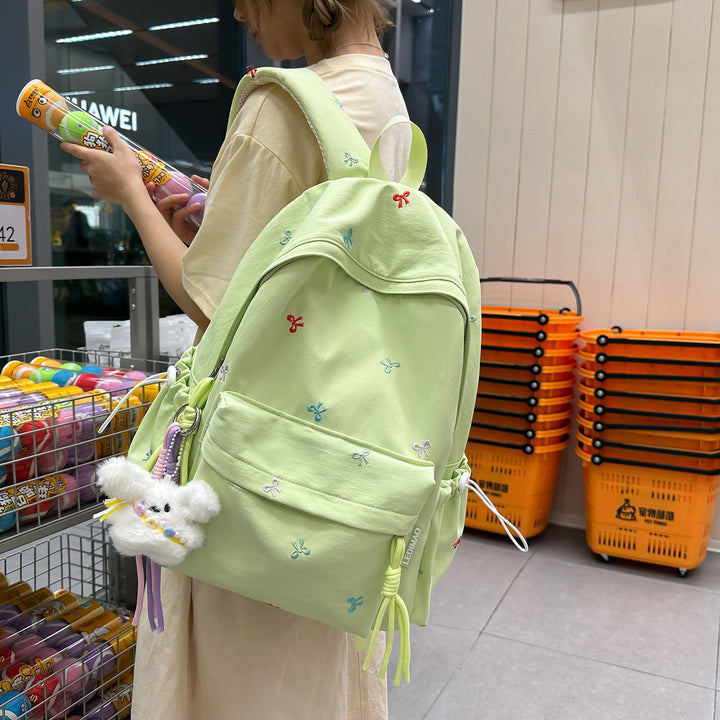 Cute Embroidered Patterned Backpack Kalsten