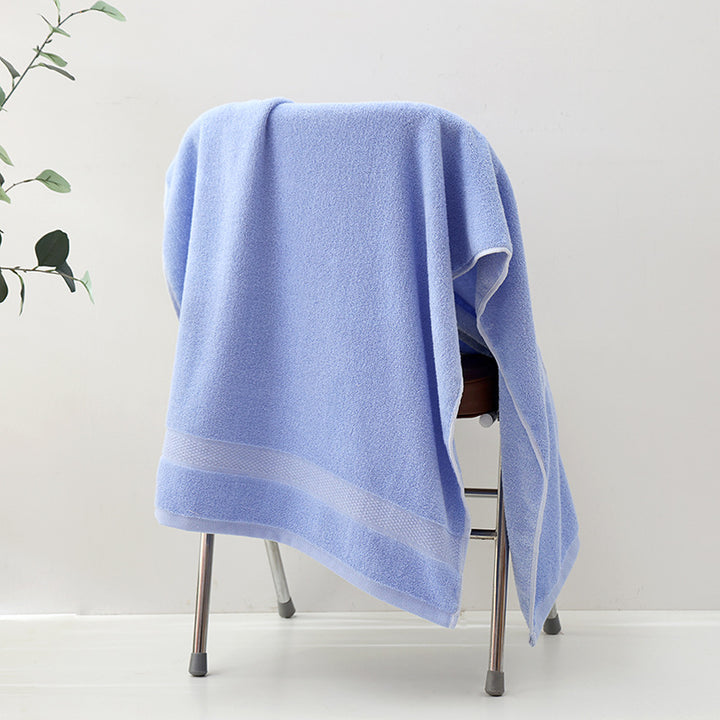 Luxurious Terry Bath Towel With Stylish Border Kalsten