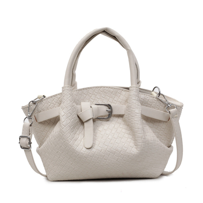 Stylish Woven Structured Handbag Kalsten