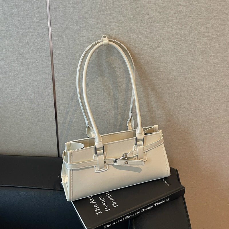 Elegant Structured Handheld Tote Bag