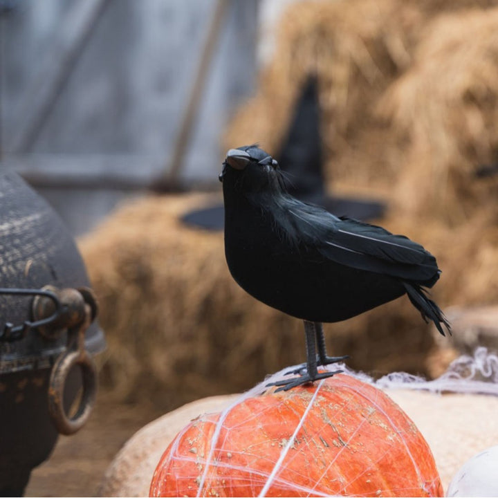 Decorative raven figure