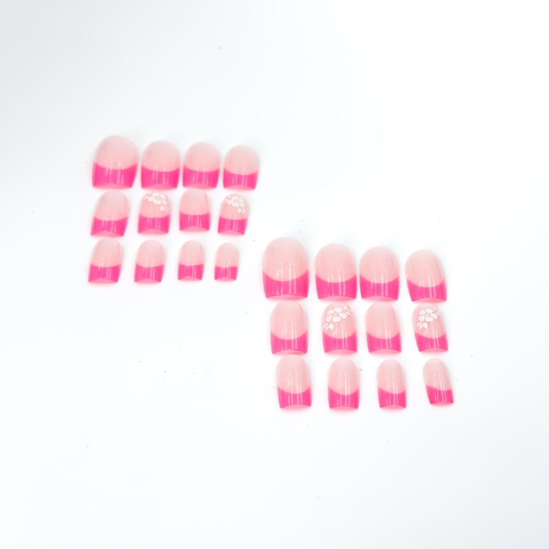 Floral Accent Acrylic Nail Art Kit