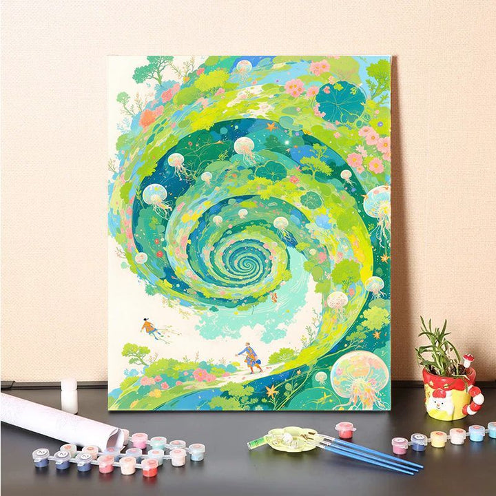Creative Paint-by-Numbers Art Kit Kalsten