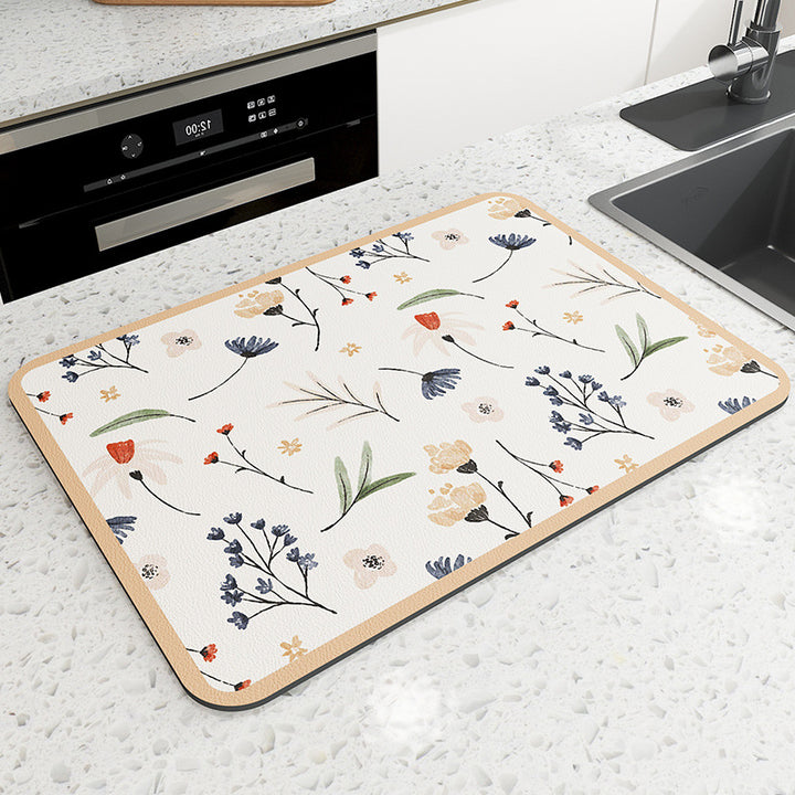 Decorative Kitchen Sink Mat Kalsten