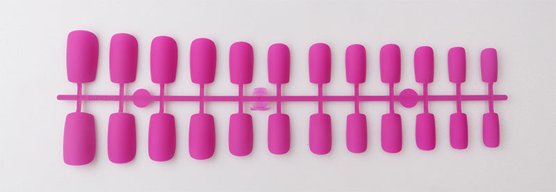 Matte Finish Long Stiletto Press-On Nails Kalsten