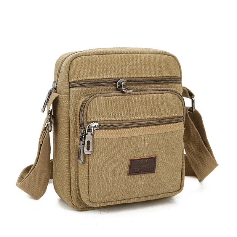 Multi-Compartment Casual Crossbody Bag