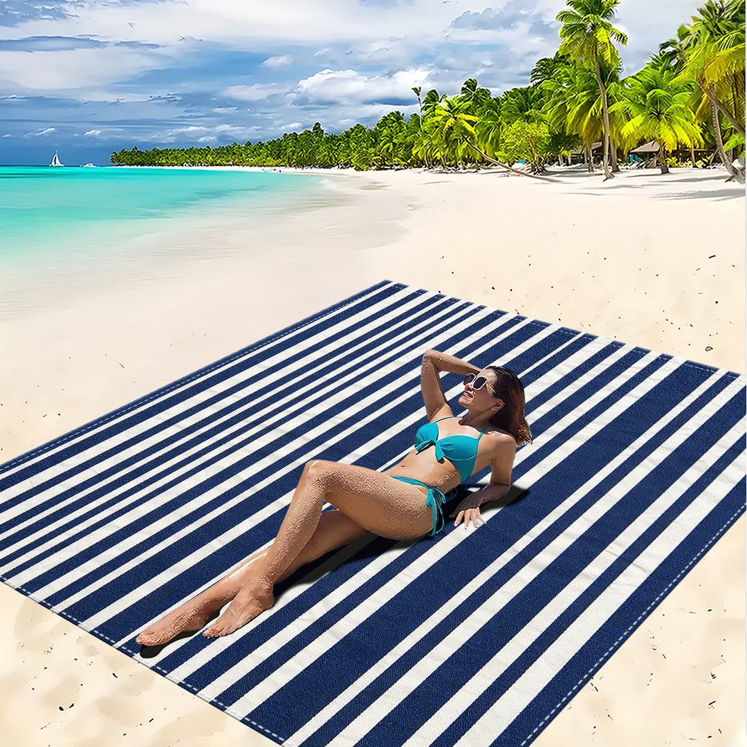 Mandala Design Beach Mat Kalsten