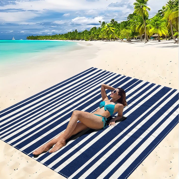Mandala Design Beach Mat Kalsten