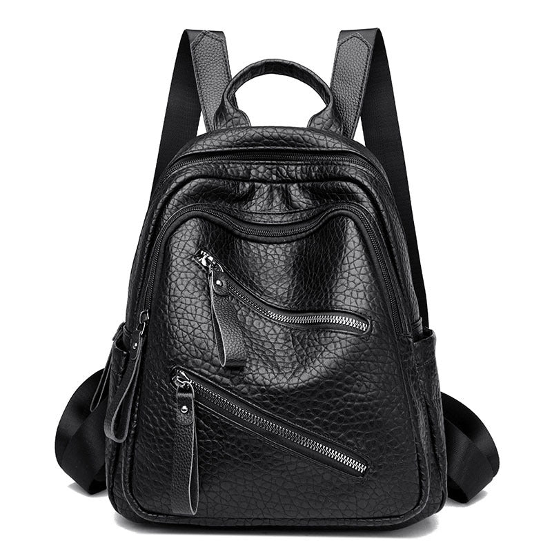 Fashionable Leather Backpack Kalsten