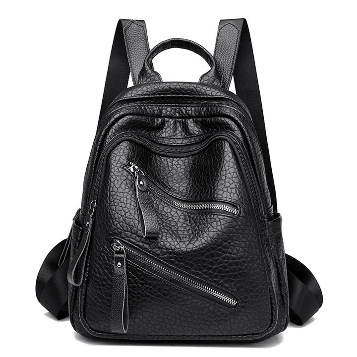 Fashionable Leather Backpack Kalsten