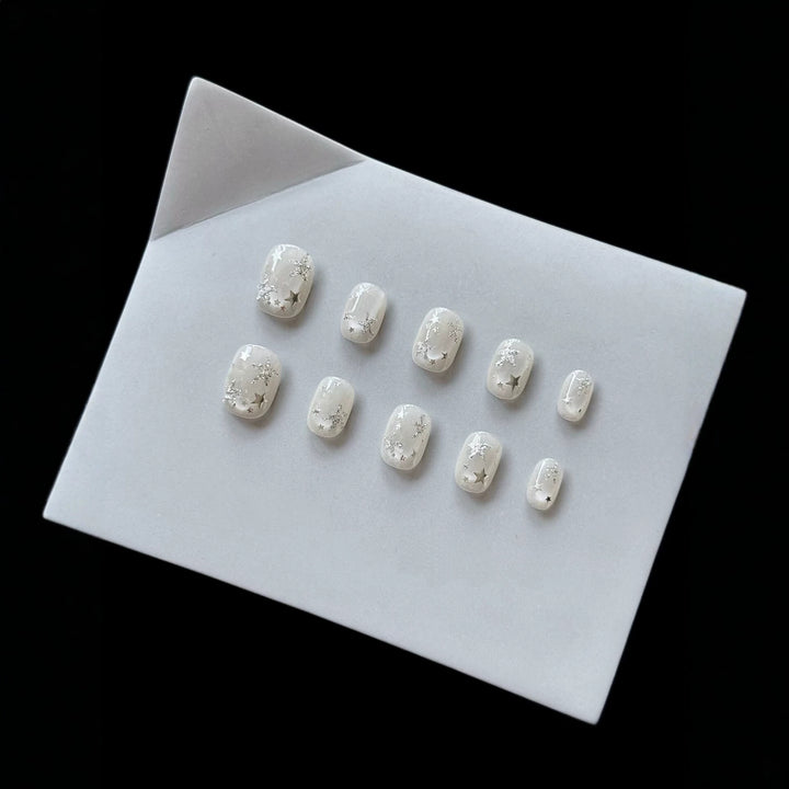 Celestial-Themed Press-On Nail Set