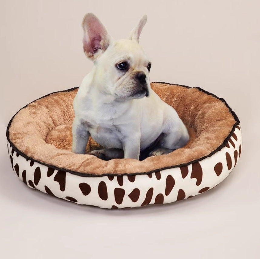 Comfortable Round Dog Bed