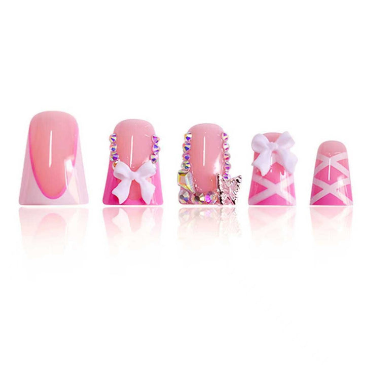 3D Floral Press-On Nail Extensions Kalsten