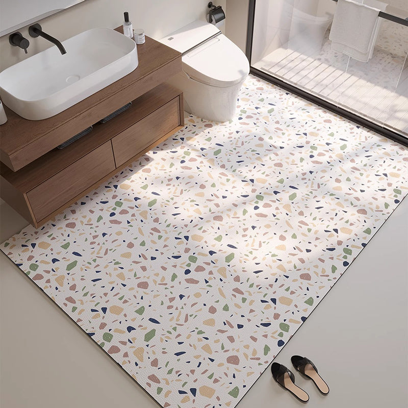 Terrazzo Style Bathroom Mat Kalsten