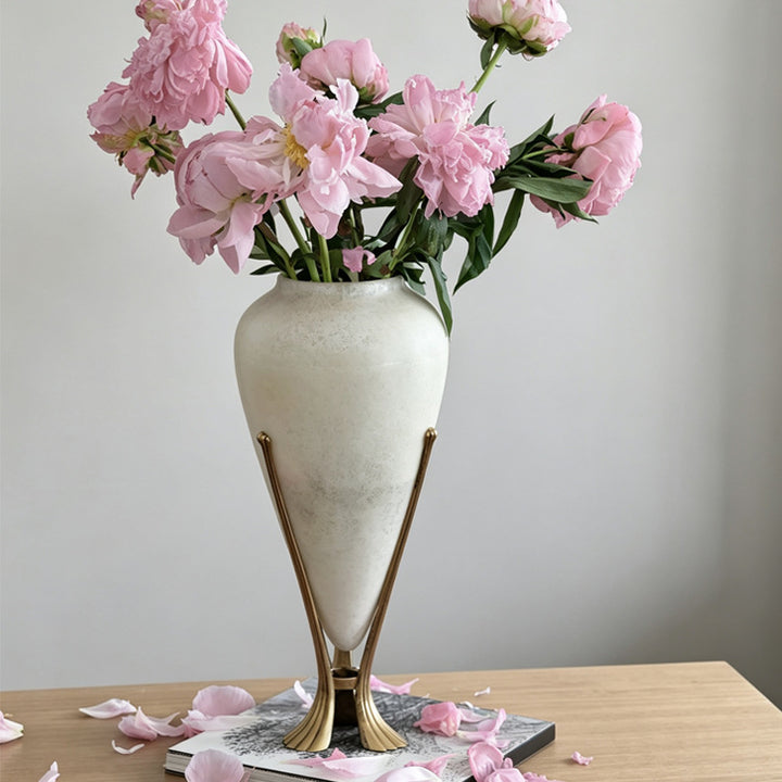 Elegant Stone Decorative Vase