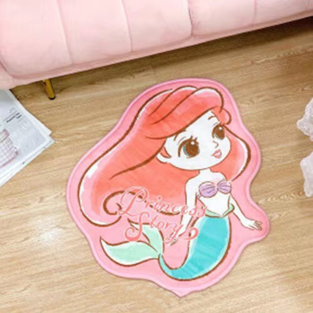 Cute Animal-Themed Plush Bath Mat