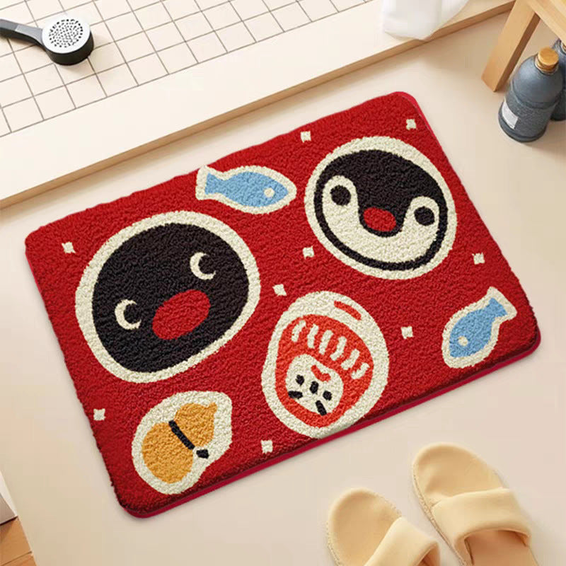 Playful Fish-Shaped Kalsten Rug