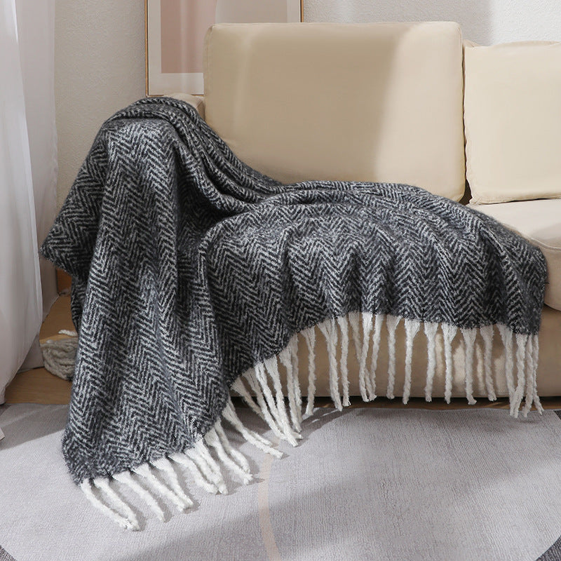 Home Decorative Throw Blanket Kalsten