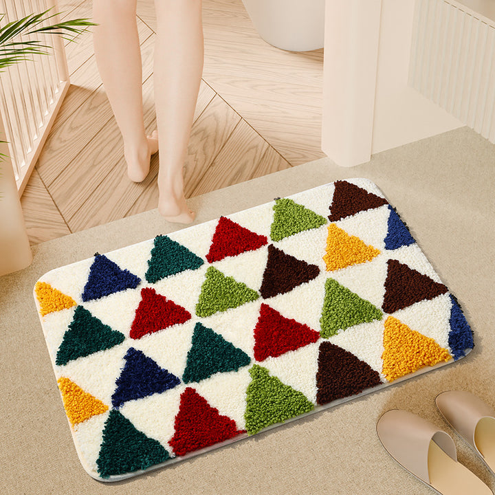 Plush Decorative Bath Mat Kalsten