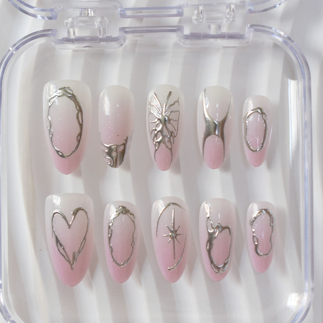Elegant Sculpted Nail Art Set Kalsten
