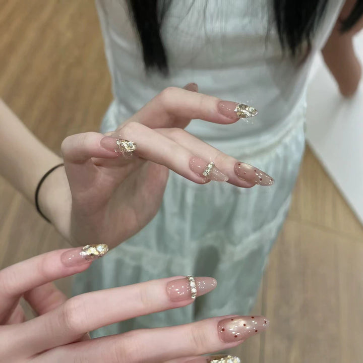 Decorative Press-On Nail Design Set