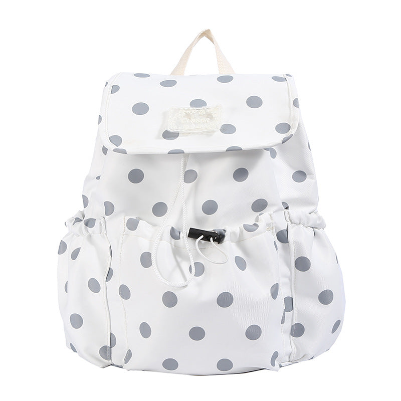 Playful Polka Dot Themed Backpack Kalsten