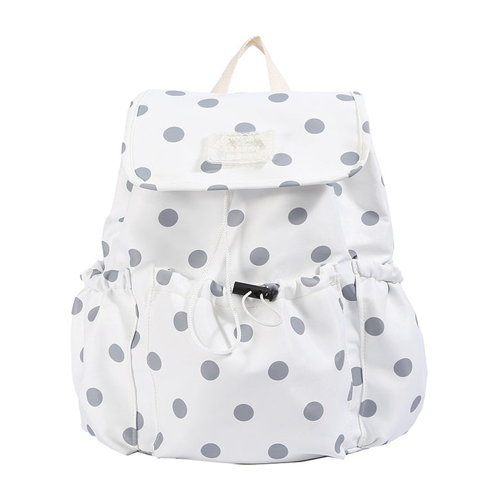 Playful Polka Dot Themed Backpack Kalsten