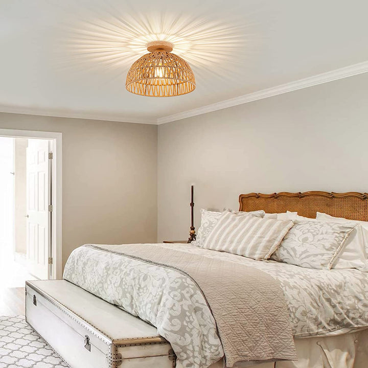 Bohemian Woven Ceiling Light