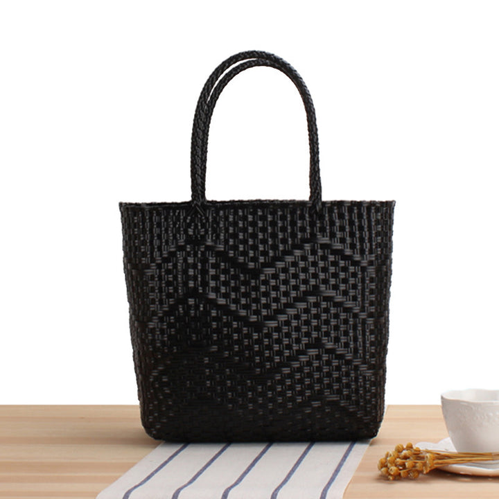 Handbag Made of High-Strength Braided Material with Elegant Wave Structure Kalsten