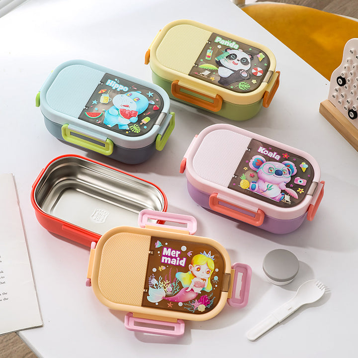 Playful Animal-Themed Bento Lunch Box
