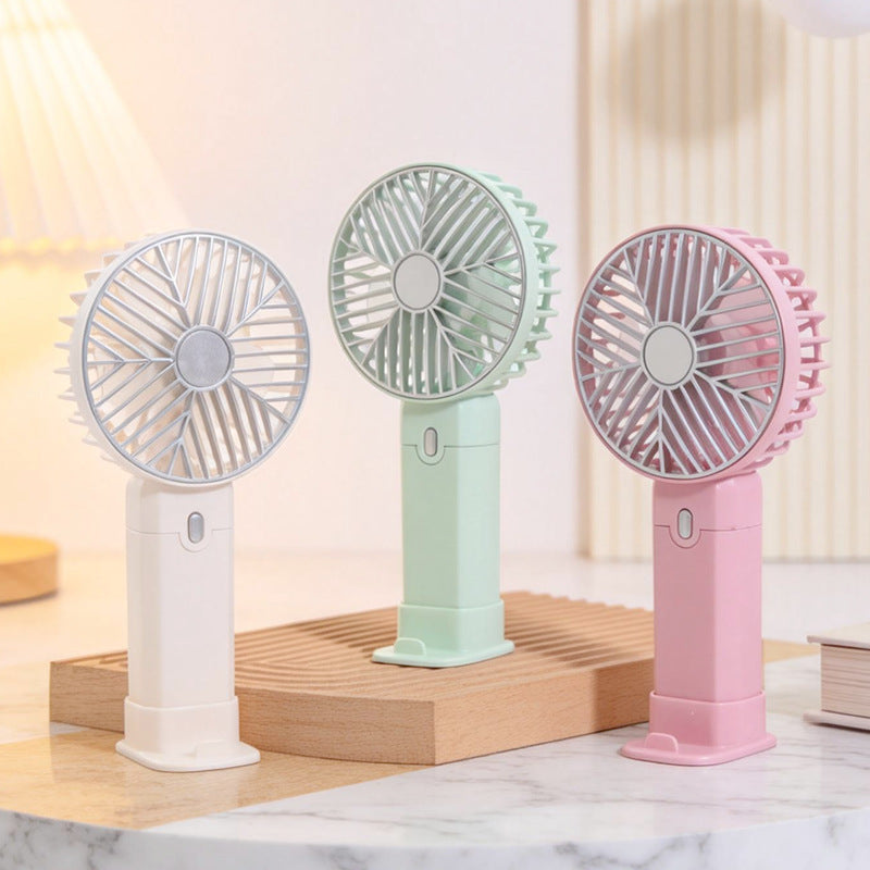 Portable battery-operated handheld fan with multiple speed settings Kalsten