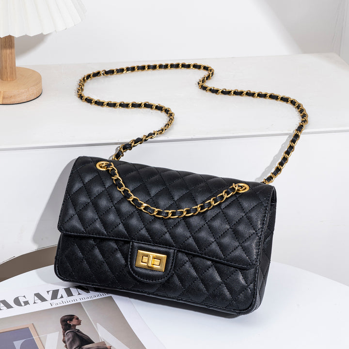 Elegant Quilted Evening Shoulder Bag