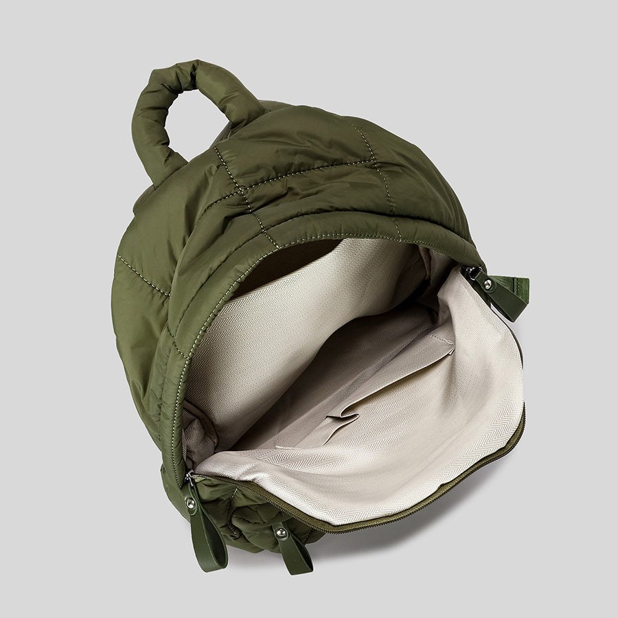 Quilted Puffer Backpack