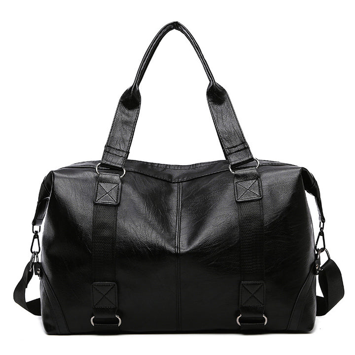 Luxurious Leather Weekend Duffel Bag Kalsten