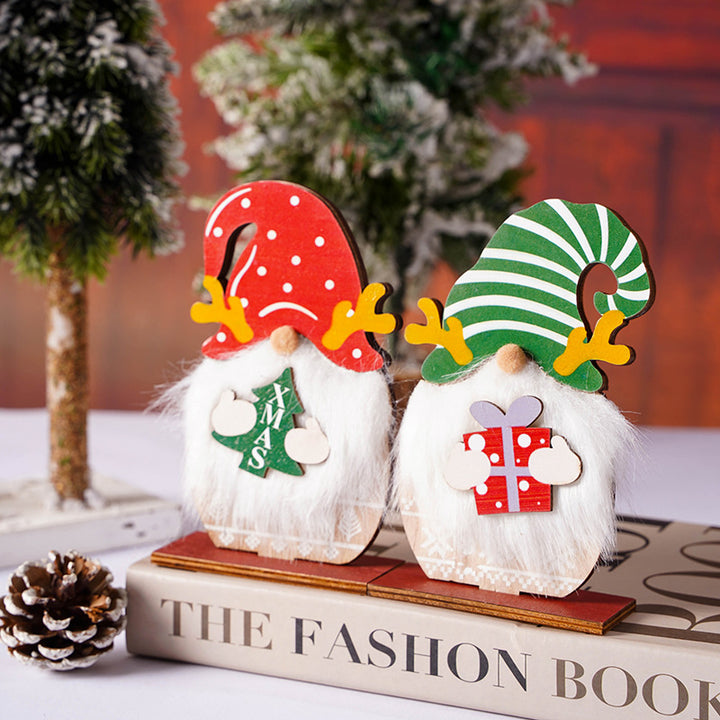 Santa Claus decorative figure in rustic design Kalsten