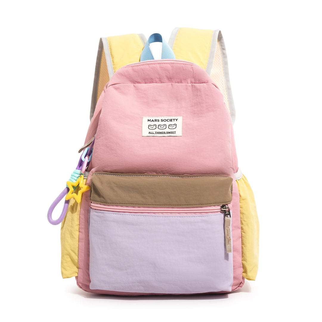 Color-Block Casual Backpack Kalsten